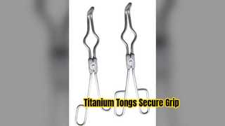 Pure Titanium Crucible Tongs